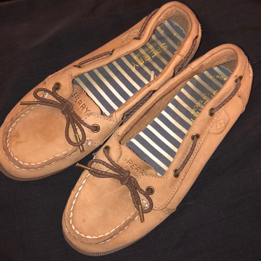 Girls Sperry Topsider slip on shoes - size 2M